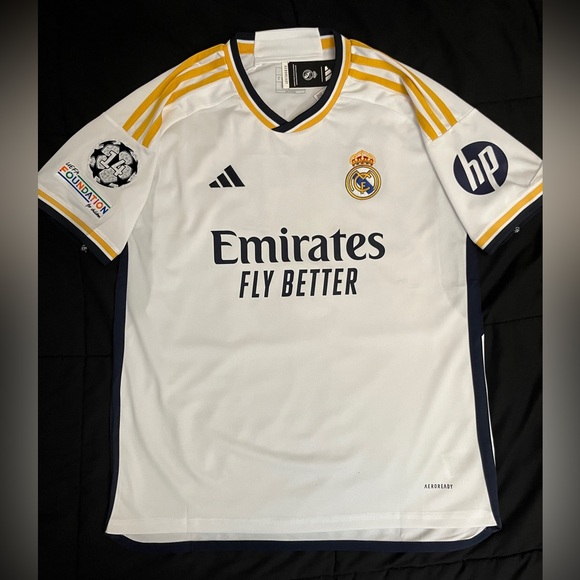 Modric #10 Real Madrid 23/24 UCL S/M home jersey white Luka - Picture 2 of 6